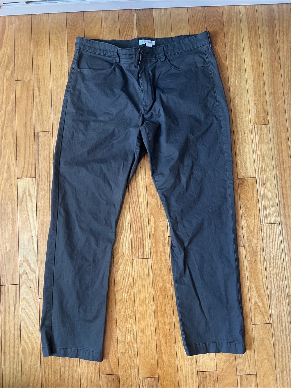 Calvin Klein Men’s Casual Pants - 36W x 30L -Grey